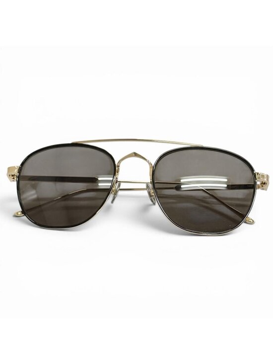 Cartier C de Cartier Two Bridge Sunglasses Gold Black Demo Lens Eyewear main image 8
